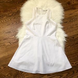 EUC AE 100% cotton White summer dress 6